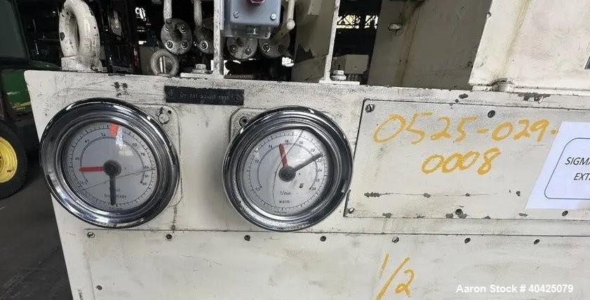 Used AMK VIU4 4-Liter Extrusion Kneader Mixtruder – Stainless Steel Sigma Blade Mixer Extruder with Vacuum Cover