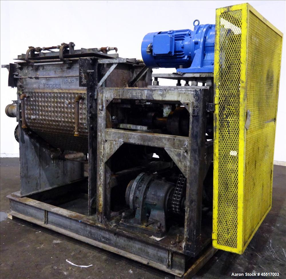 Used Stainless Steel AMK Mixtruder, Approximately 200 Gallons