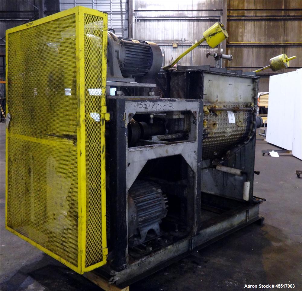 Used Stainless Steel AMK Mixtruder, Approximately 200 Gallons