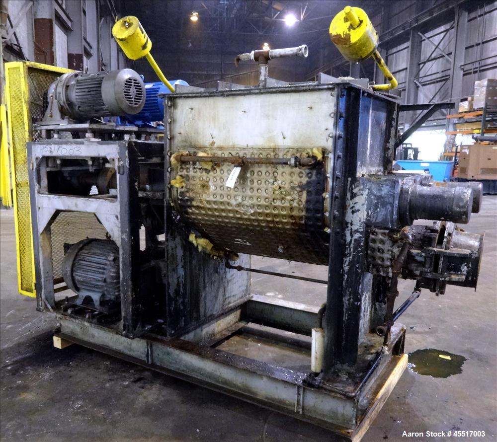 Used Stainless Steel AMK Mixtruder, Approximately 200 Gallons