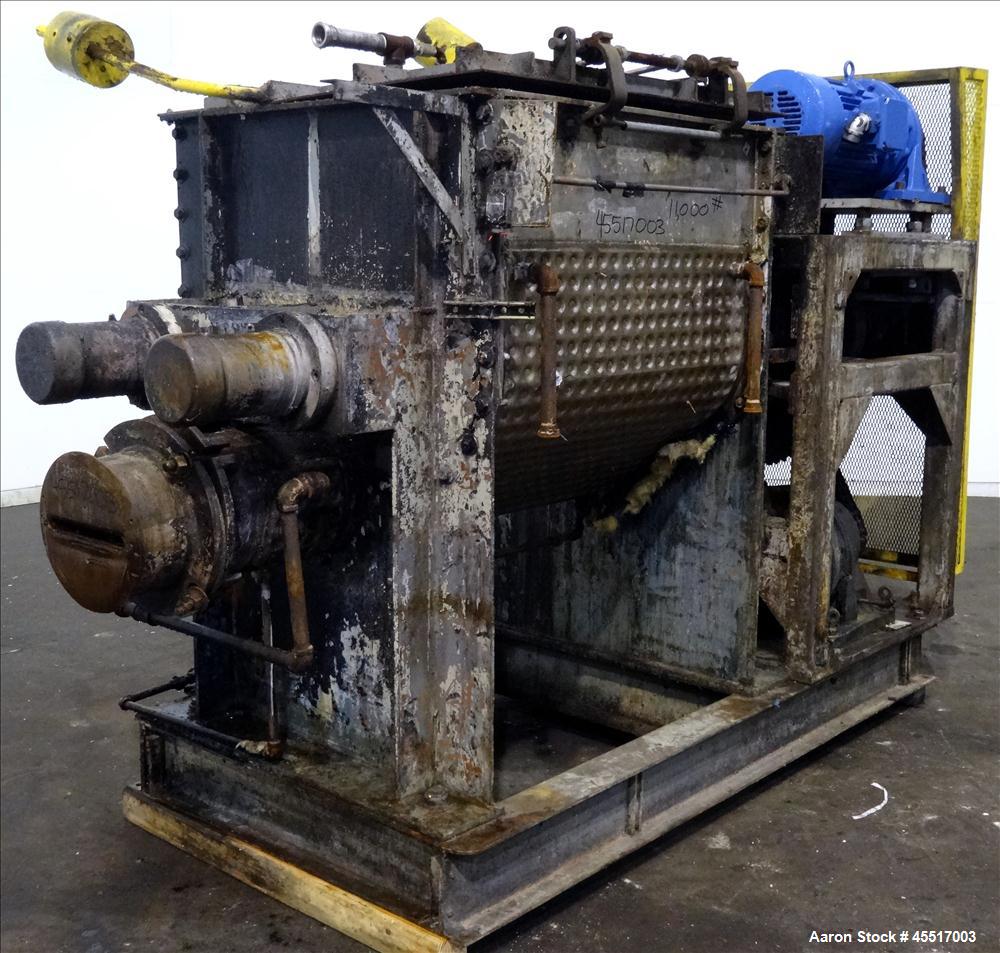 Used Stainless Steel AMK Mixtruder, Approximately 200 Gallons
