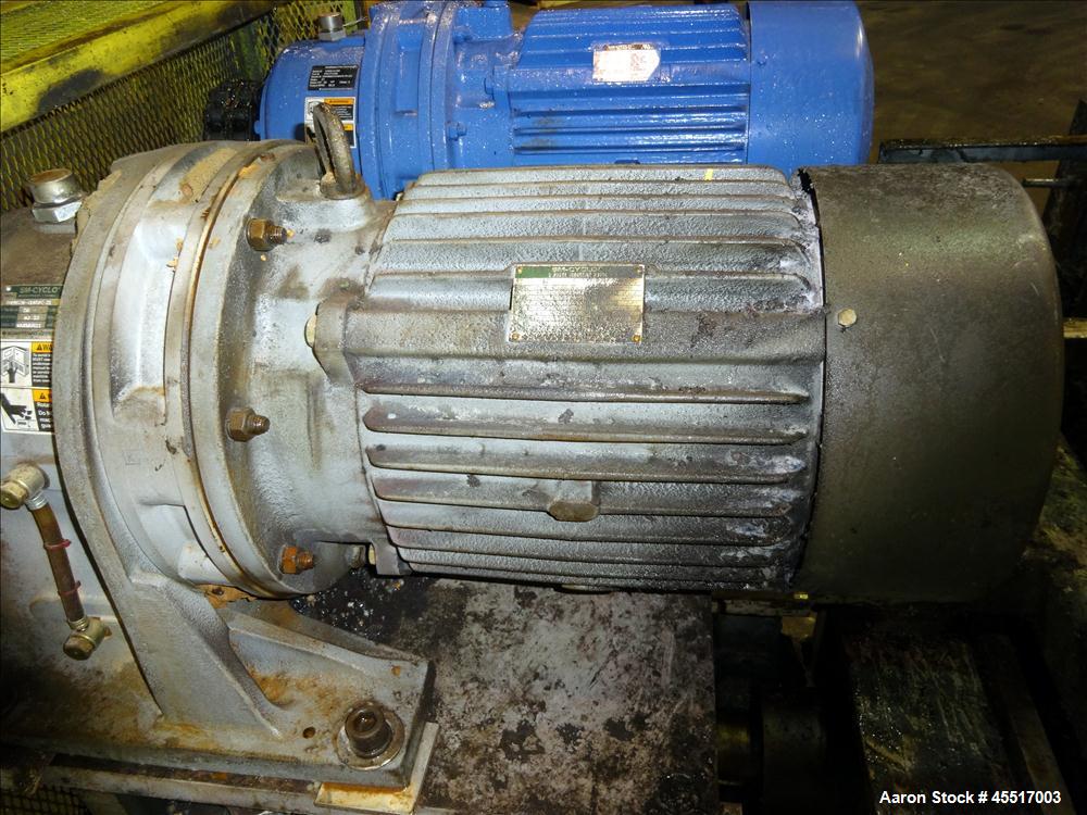 Used Stainless Steel AMK Mixtruder, Approximately 200 Gallons