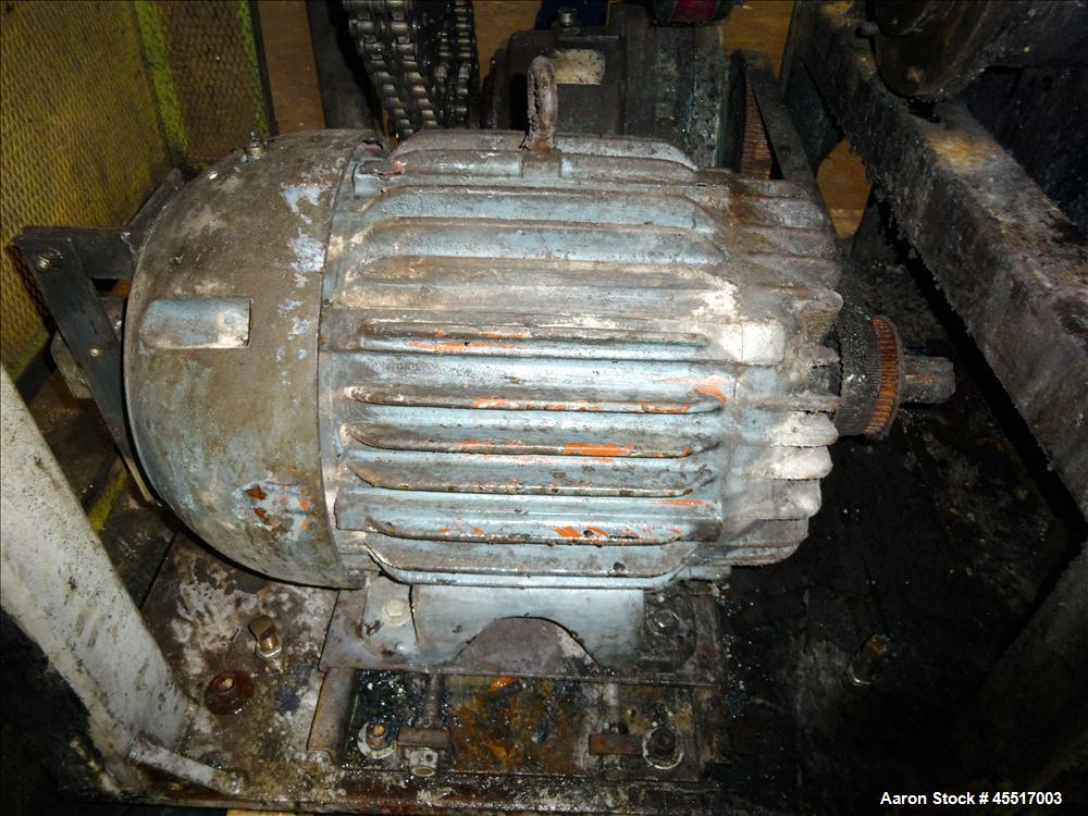 Used Stainless Steel AMK Mixtruder, Approximately 200 Gallons