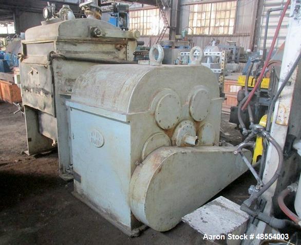 Used AMK Mixtruder, Approximately 120 Gallon (450 Liters), Carbon Steel.