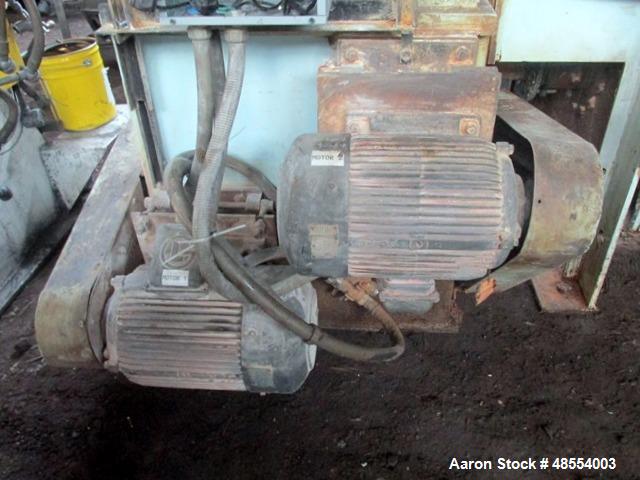 Used AMK Mixtruder, Approximately 120 Gallon (450 Liters), Carbon Steel.