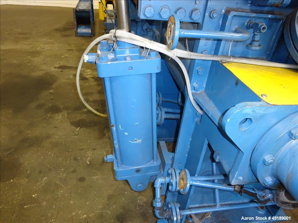 Used AMK Mixtruder, Approximately 30 Gallon Working Capacity, Stainless Steel.