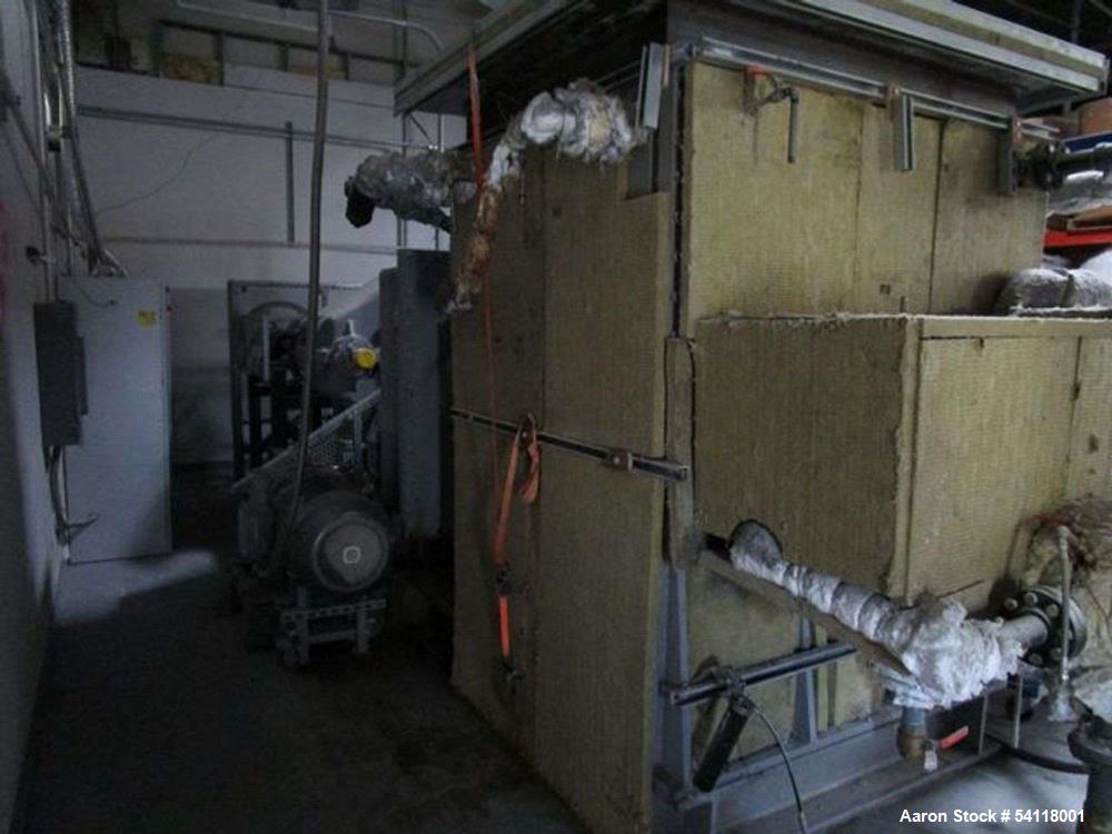 Used - Aaron Process 300 Gallon Sigma Blade Mixer Extruder. 450 Gallon Total Capacity. Carbon Steel Construction. Serial Number 93300150464MX.