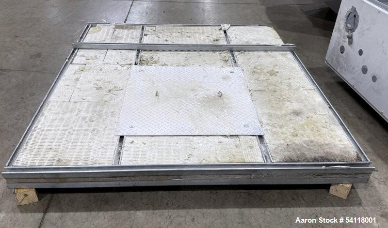 Used - Aaron Process 300 Gallon Sigma Blade Mixer Extruder. 450 Gallon Total Capacity. Carbon Steel Construction. Serial Number 93300150464MX.