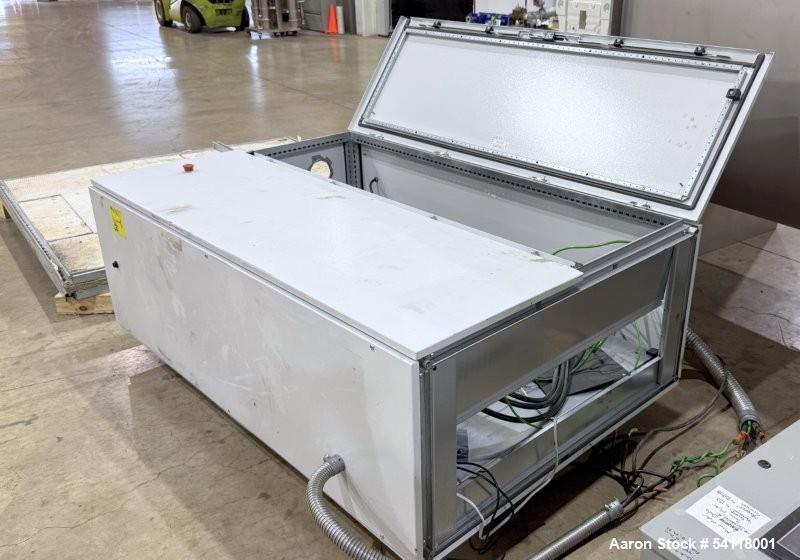 Used - Aaron Process 300 Gallon Sigma Blade Mixer Extruder. 450 Gallon Total Capacity. Carbon Steel Construction. Serial Number 93300150464MX.
