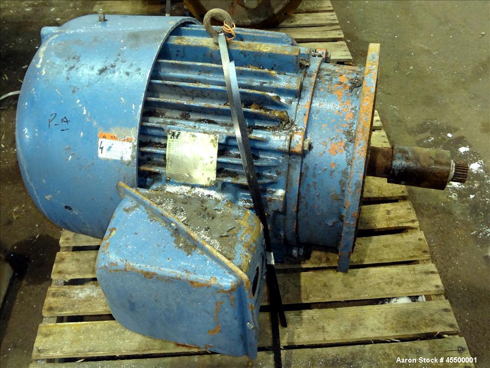 Used F. Aoustin Mixer Extruder, Model MXE 2500, 660 Gallon
