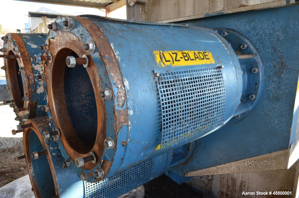 Used F. Aoustin Mixer Extruder, Model MXE 2500, 660 Gallon
