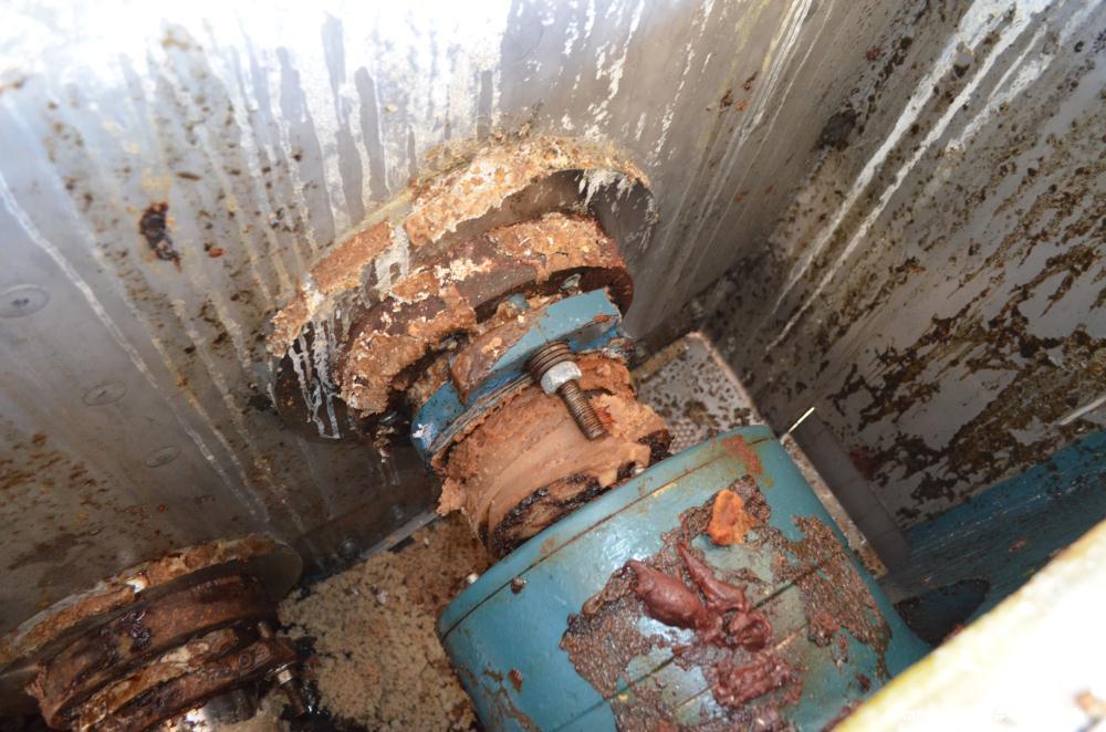 Used F. Aoustin Mixer Extruder, Model MXE 2500, 660 Gallon