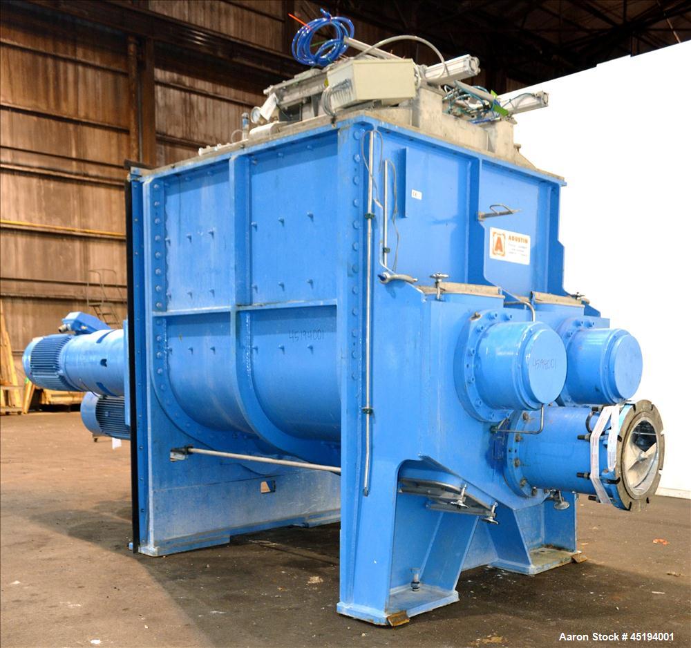 Used Aoustin Mixer Extruder, Model MXE 4000, 4000 Liter (1056 Gallon) Working C