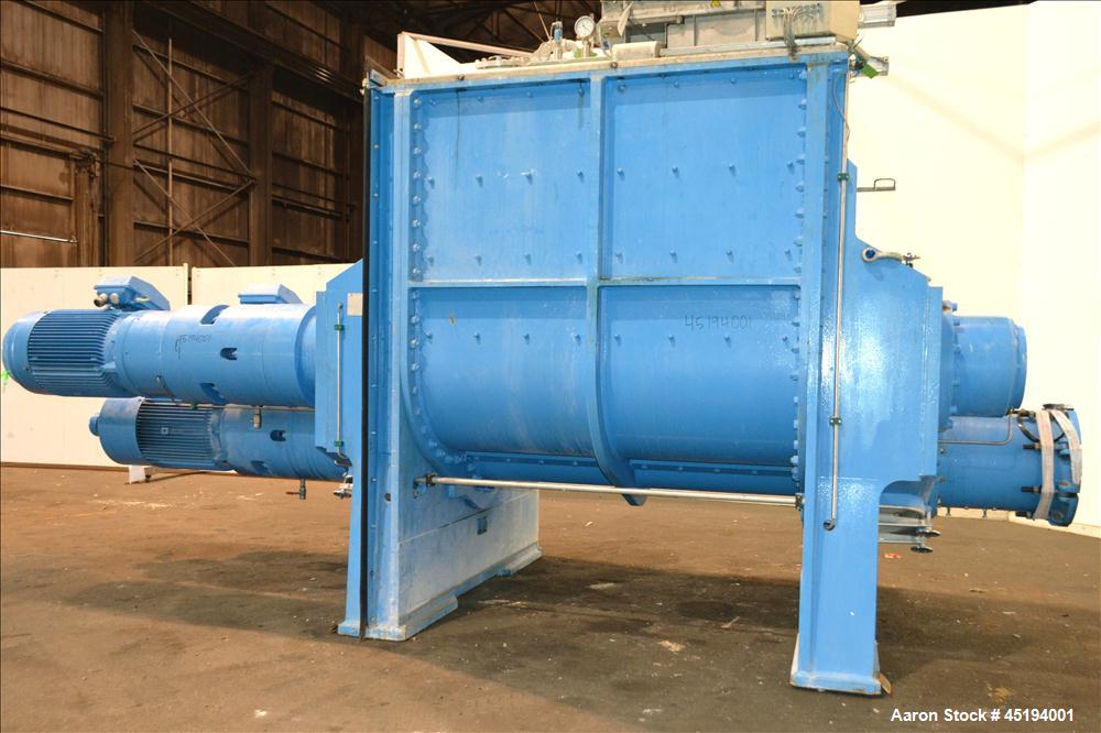 Used Aoustin Mixer Extruder, Model MXE 4000, 4000 Liter (1056 Gallon) Working C