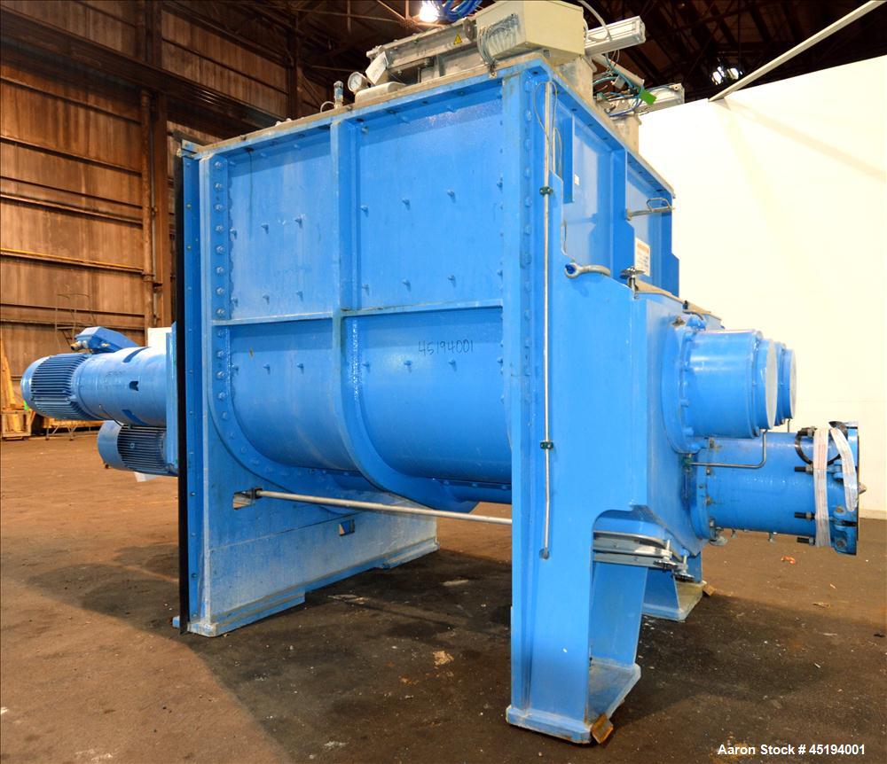 Used Aoustin Mixer Extruder, Model MXE 4000, 4000 Liter (1056 Gallon) Working C