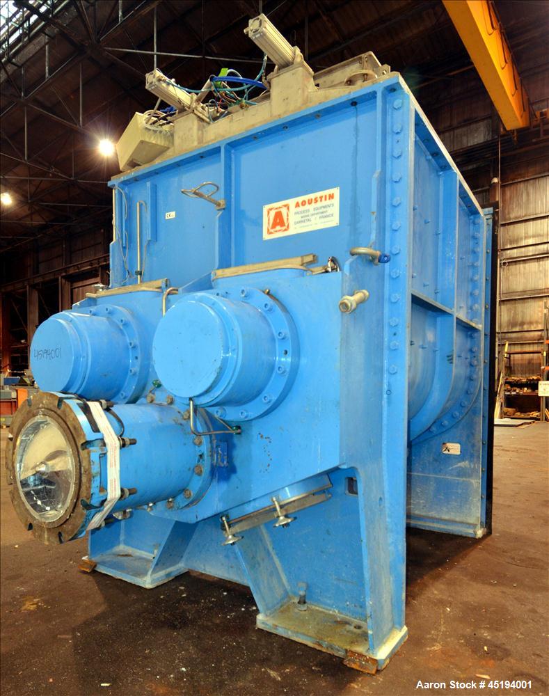 Used Aoustin Mixer Extruder, Model MXE 4000, 4000 Liter (1056 Gallon) Working C