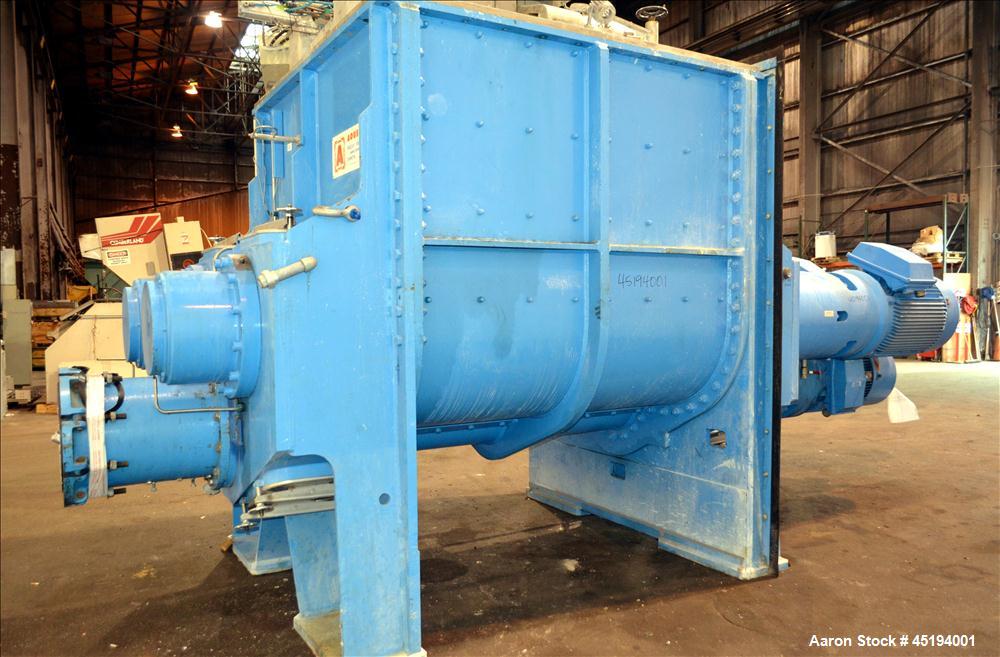 Used Aoustin Mixer Extruder, Model MXE 4000, 4000 Liter (1056 Gallon) Working C