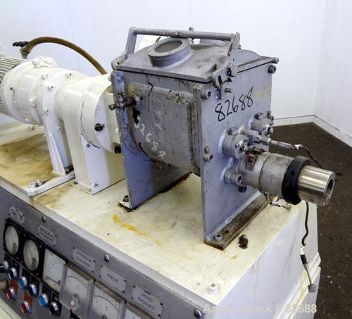 Used Baker Perkins/Guittard Lab Size Mixer Extruder, Model LEX8