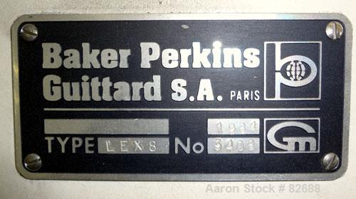 Used- Baker Perkins/Guittard Lab Size Mixer Extruder, Model LEX8