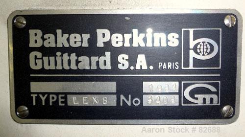 Used Baker Perkins/Guittard Lab Size Mixer Extruder, Model LEX8