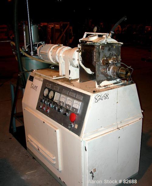 Used- Baker Perkins/Guittard Lab Size Mixer Extruder, Model LEX8