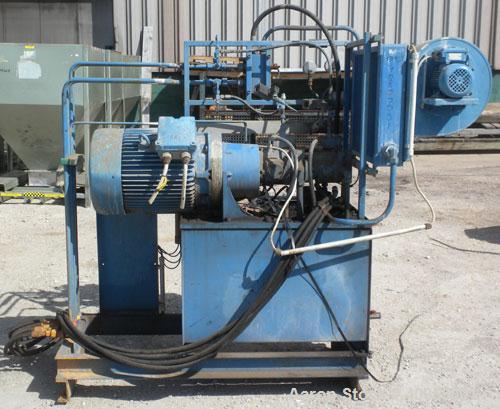 Used IKA Maschinenbau Double Arm Mixer/Extruder, 9.2 Gallon Working Capacity (13 total), Type HKD 50-VHVX, 316 Stainless Steel. Carbon steel jacketed bowl opening 15-3/8" left to right x 9-3/4" front...