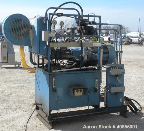 Used IKA Maschinenbau Double Arm Mixer/Extruder, 9.2 Gallon Working Capacity (13 total), Type HKD 50-VHVX, 316 Stainless Steel. Carbon steel jacketed bowl opening 15-3/8" left to right x 9-3/4" front...