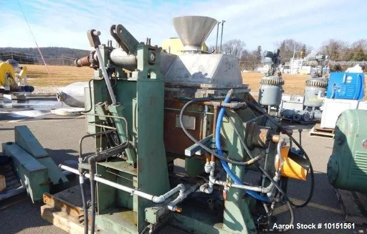 Used J.H. Day Stainless Steel Jacketed Mixtruder | 75 Gallon Working Capacity | 30+25 HP Hydraulics