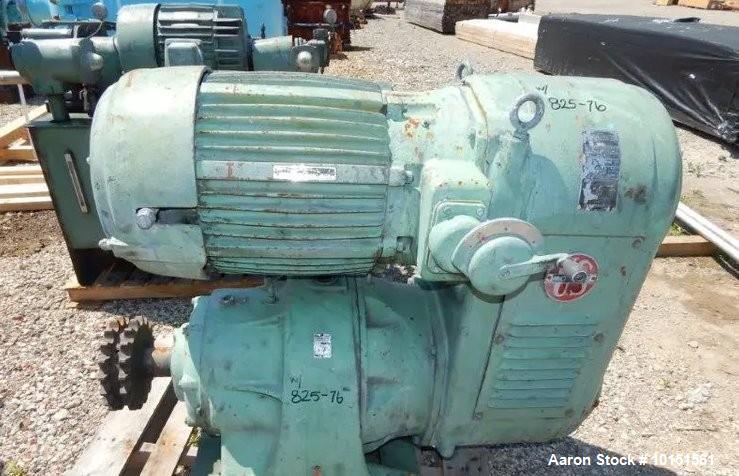Used J.H. Day Stainless Steel Jacketed Mixtruder | 75 Gallon Working Capacity | 30+25 HP Hydraulics