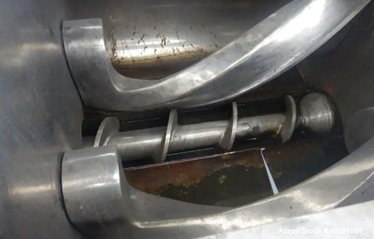 Used J.H. Day Stainless Steel Jacketed Mixtruder | 75 Gallon Working Capacity | 30+25 HP Hydraulics