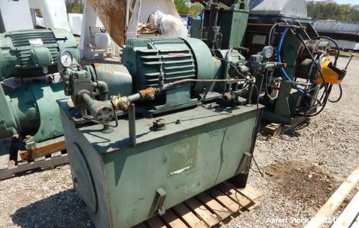 Used J.H. Day Stainless Steel Jacketed Mixtruder | 75 Gallon Working Capacity | 30+25 HP Hydraulics