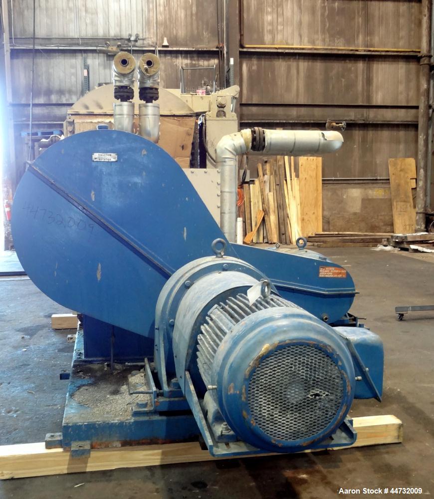 Used Stainless Steel J.H. Day Mixer Extruder, 100 Gallon Working Capacity