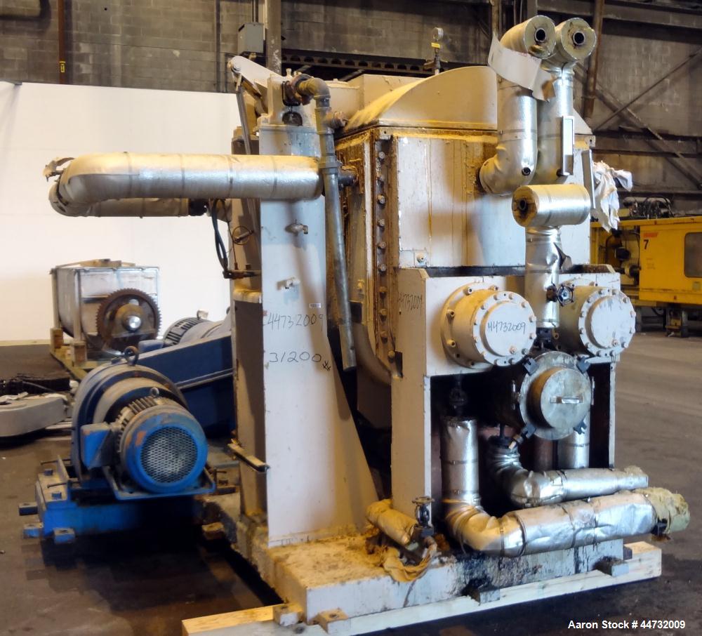 Used Stainless Steel J.H. Day Mixer Extruder, 100 Gallon Working Capacity
