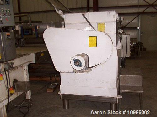 Used-Used: Approximately 75 gallon food grade double arm mixer/extruder. Bowl dimensions: 27" front to back x 32" left to ri...