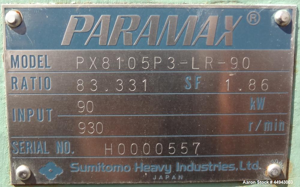 Used MIG Constant Feeder Mixtruder, Model TF2000.  Approximately 792 gallon wor