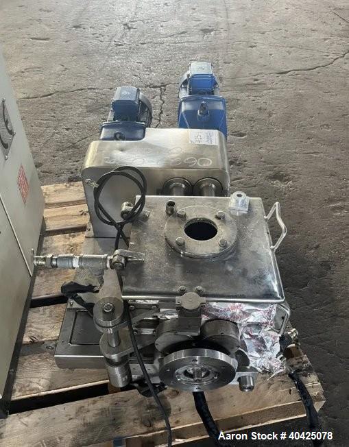 Used Unique Mixers & Furnaces MME-3 PVT Mixtruder – 6 Liter Stainless Steel Masticator Mixer Extruder