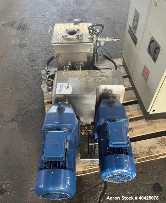 Used Unique Mixers & Furnaces MME-3 PVT Mixtruder – 6 Liter Stainless Steel Masticator Mixer Extruder