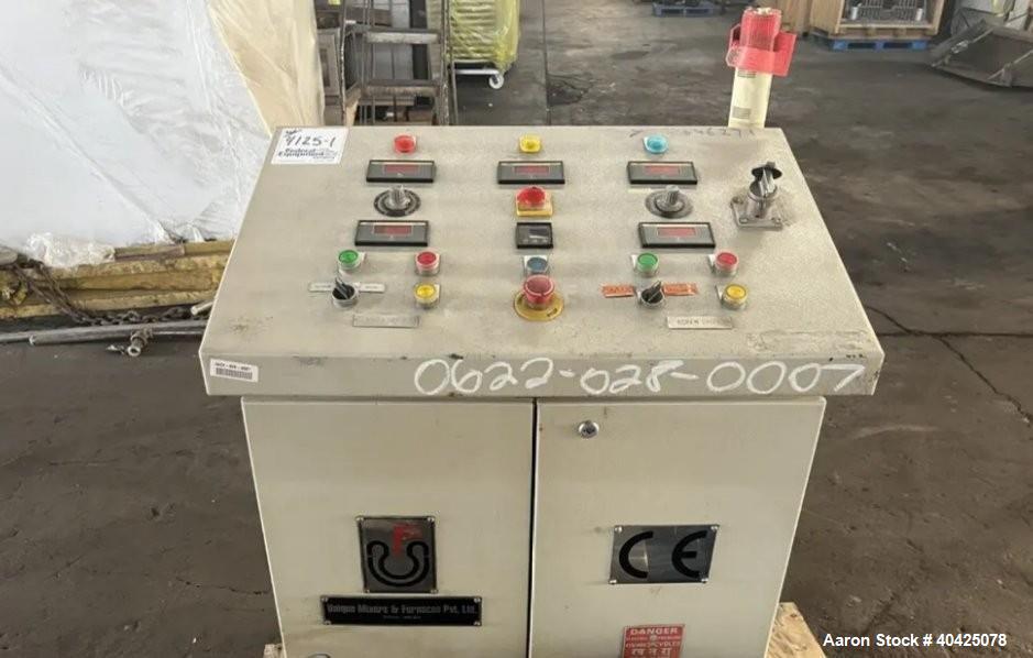 Used Unique Mixers & Furnaces MME-3 PVT Mixtruder – 6 Liter Stainless Steel Masticator Mixer Extruder