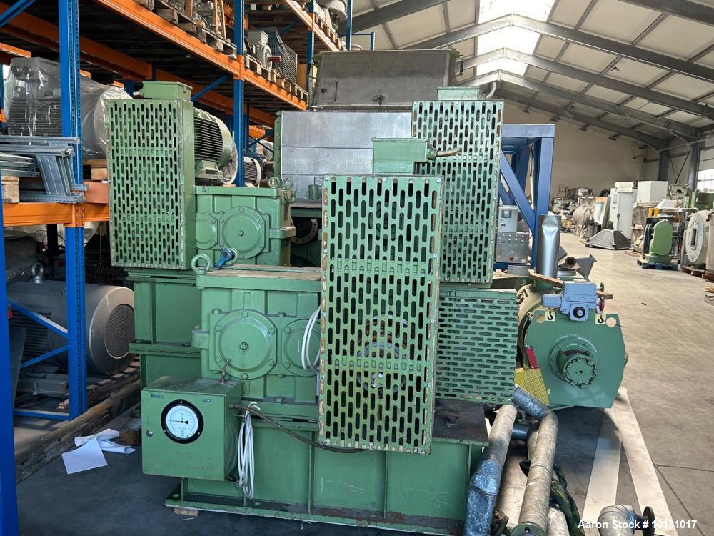 Used Werner & Pfleiderer UK2000AEL Sigma Mixer/Extruder – 316 SS, 793 Gallon Capacity