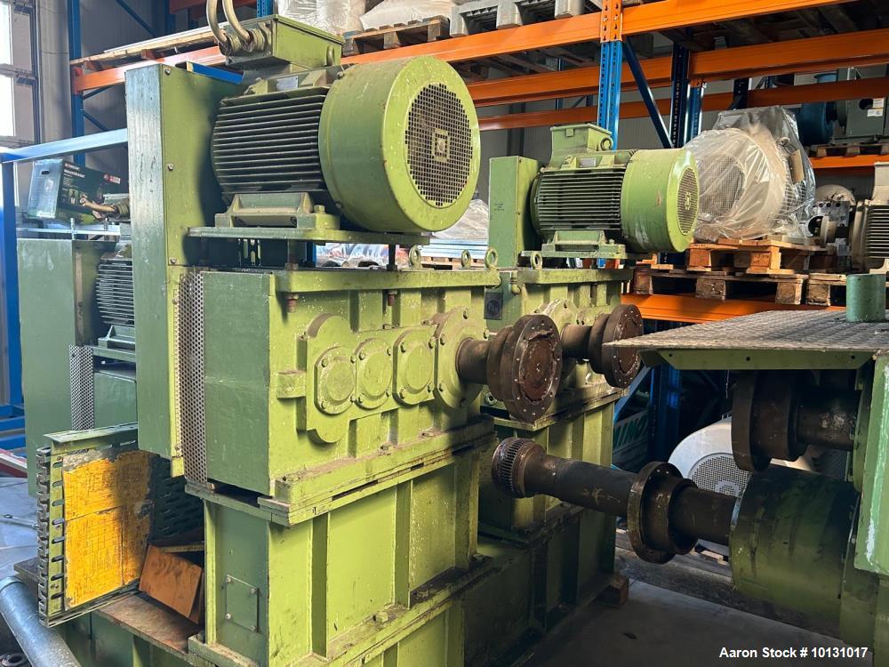 Used Werner & Pfleiderer UK2000AEL Sigma Mixer/Extruder – 316 SS, 793 Gallon Capacity