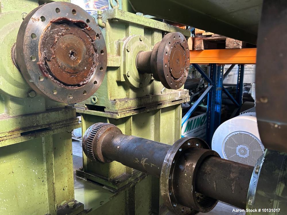 Used Werner & Pfleiderer UK2000AEL Sigma Mixer/Extruder – 316 SS, 793 Gallon Capacity
