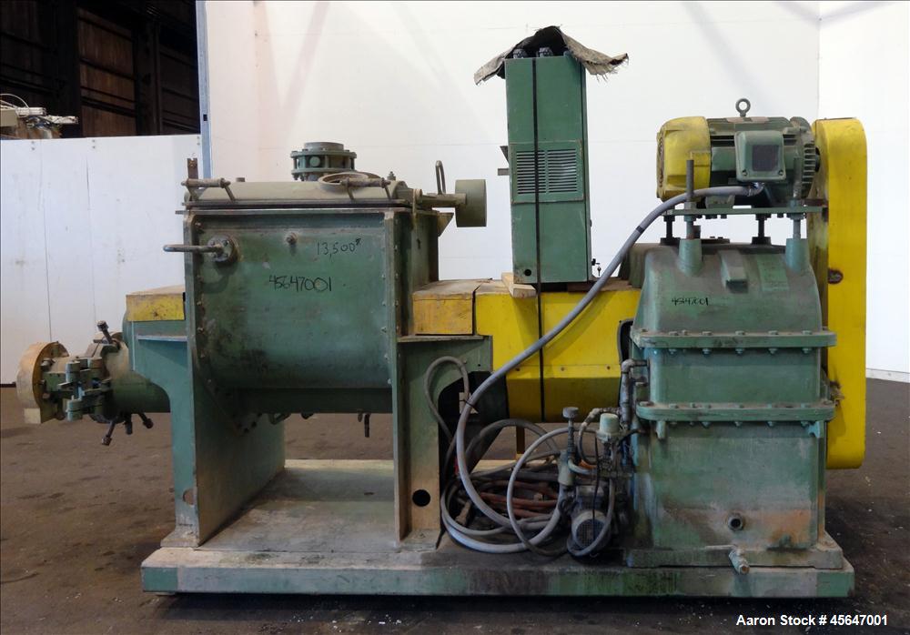 Used Werner & Pfleiderer Mixer/Extruder, Type UK450-A3.