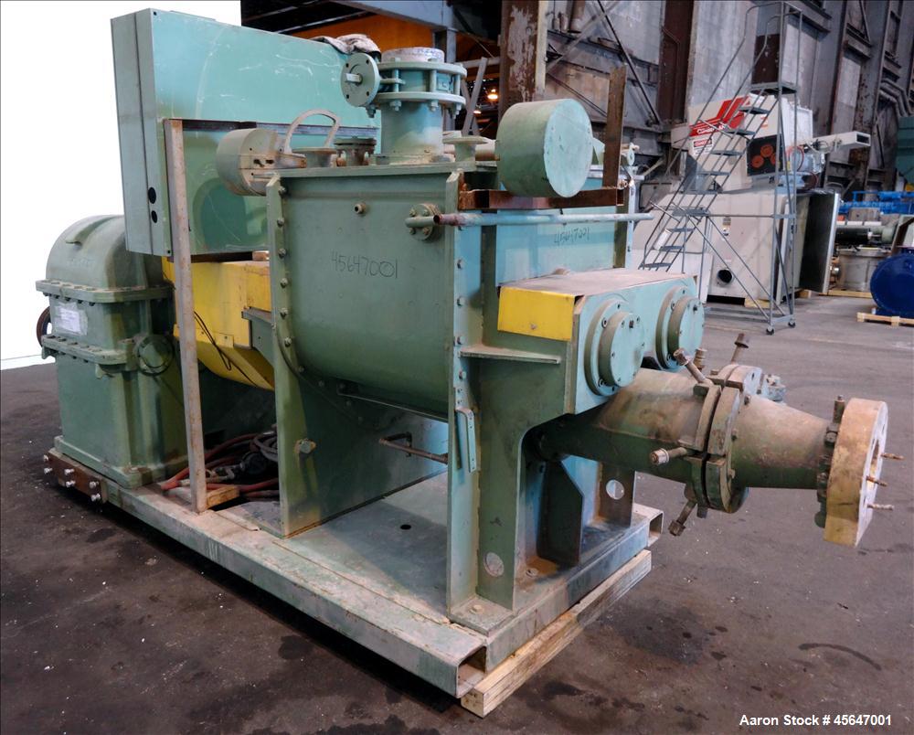 Used Werner & Pfleiderer Mixer/Extruder, Type UK450-A3.