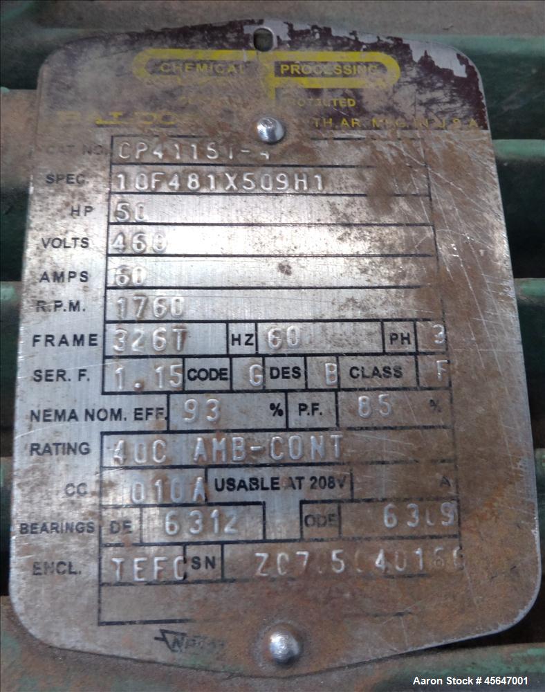 Used Werner & Pfleiderer Mixer/Extruder, Type UK450-A3.