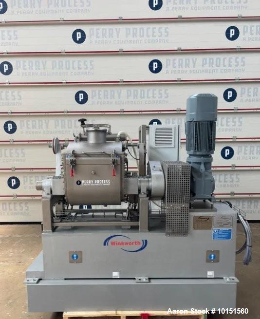 Used Winkworth Z-Blade Mixer, Model 16Z-63 | 316L Stainless Steel | Vacuum Rated | 27–36L Capacity | Tilt Discharge