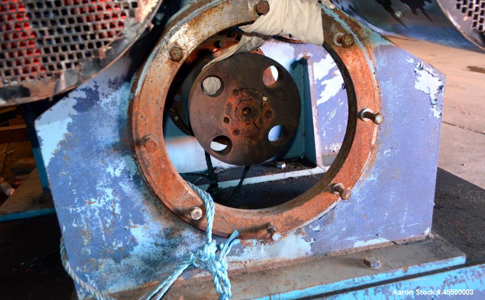 Used Winkworth Machinery Mixer Extruder, Model 63ZL/EMX, Approximate 2500 Liter (660 Gallon) Working Capacity, 3800 Liter (1000 Gallon) Total, 304 Stainless Steel Product Contact Areas. Carbon steel ...