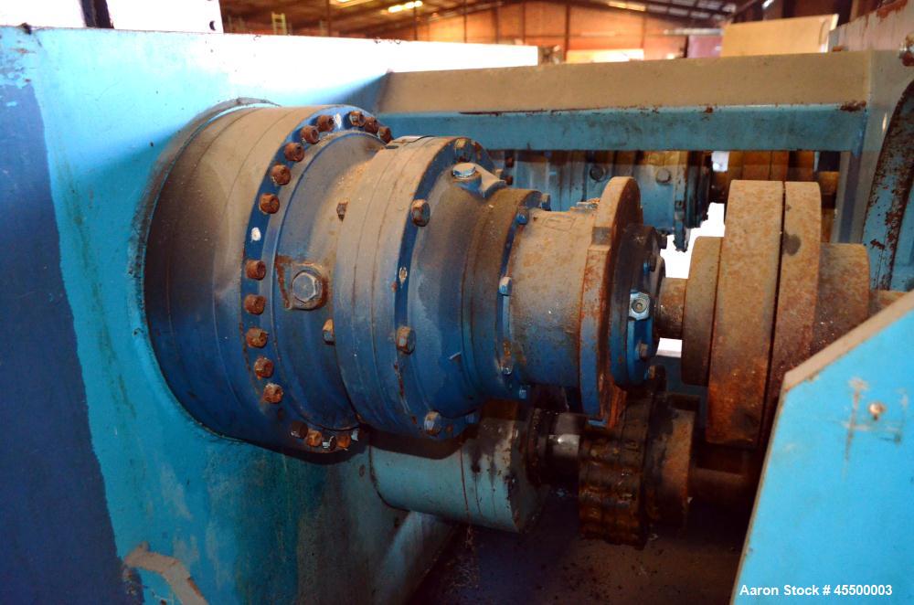 Used Winkworth Machinery Mixer Extruder, Model 63ZL/EMX, Approximate 2500 Liter (660 Gallon) Working Capacity, 3800 Liter (1000 Gallon) Total, 304 Stainless Steel Product Contact Areas. Carbon steel ...
