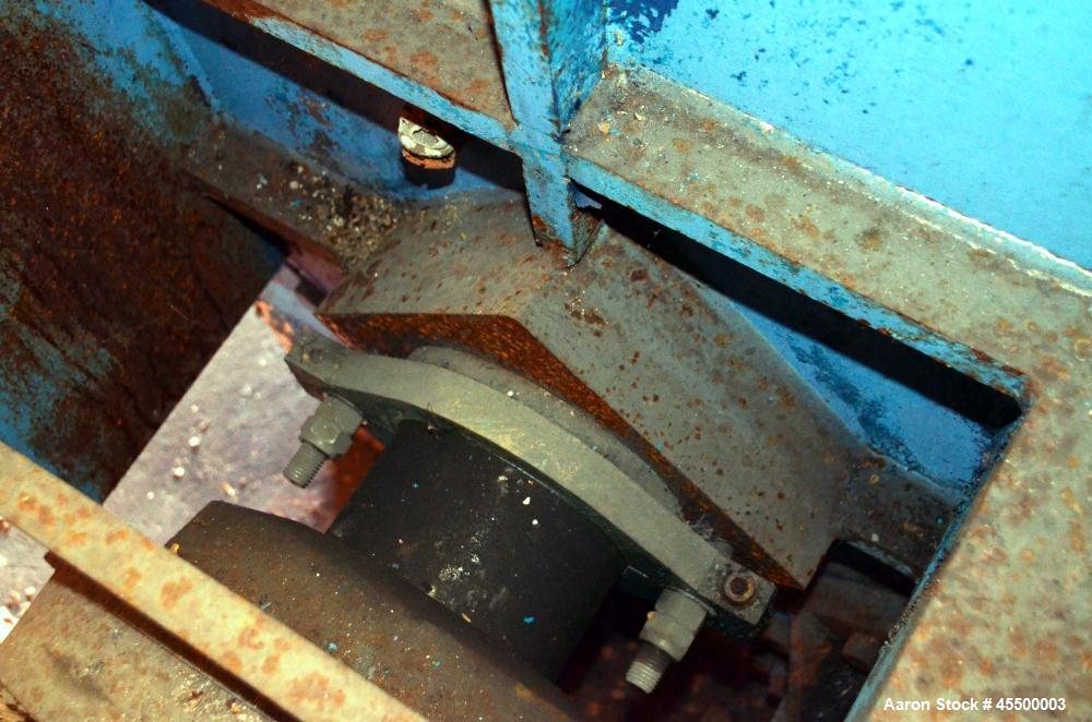 Used Winkworth Machinery Mixer Extruder, Model 63ZL/EMX, Approximate 2500 Liter (660 Gallon) Working Capacity, 3800 Liter (1000 Gallon) Total, 304 Stainless Steel Product Contact Areas. Carbon steel ...