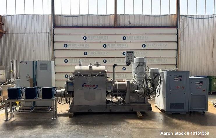 Used Winkworth ZX500-6 Z-Blade Mixer/Extruder | 500L Working | Vacuum Lid | Jacketed | 304 SS | With Tool Temp Units