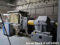 Used Aaron Mixtruder 300-Gallon working capacity. Tangential Sigma Blades Includes 13" Diameter Discharge Screw driven by a ...
